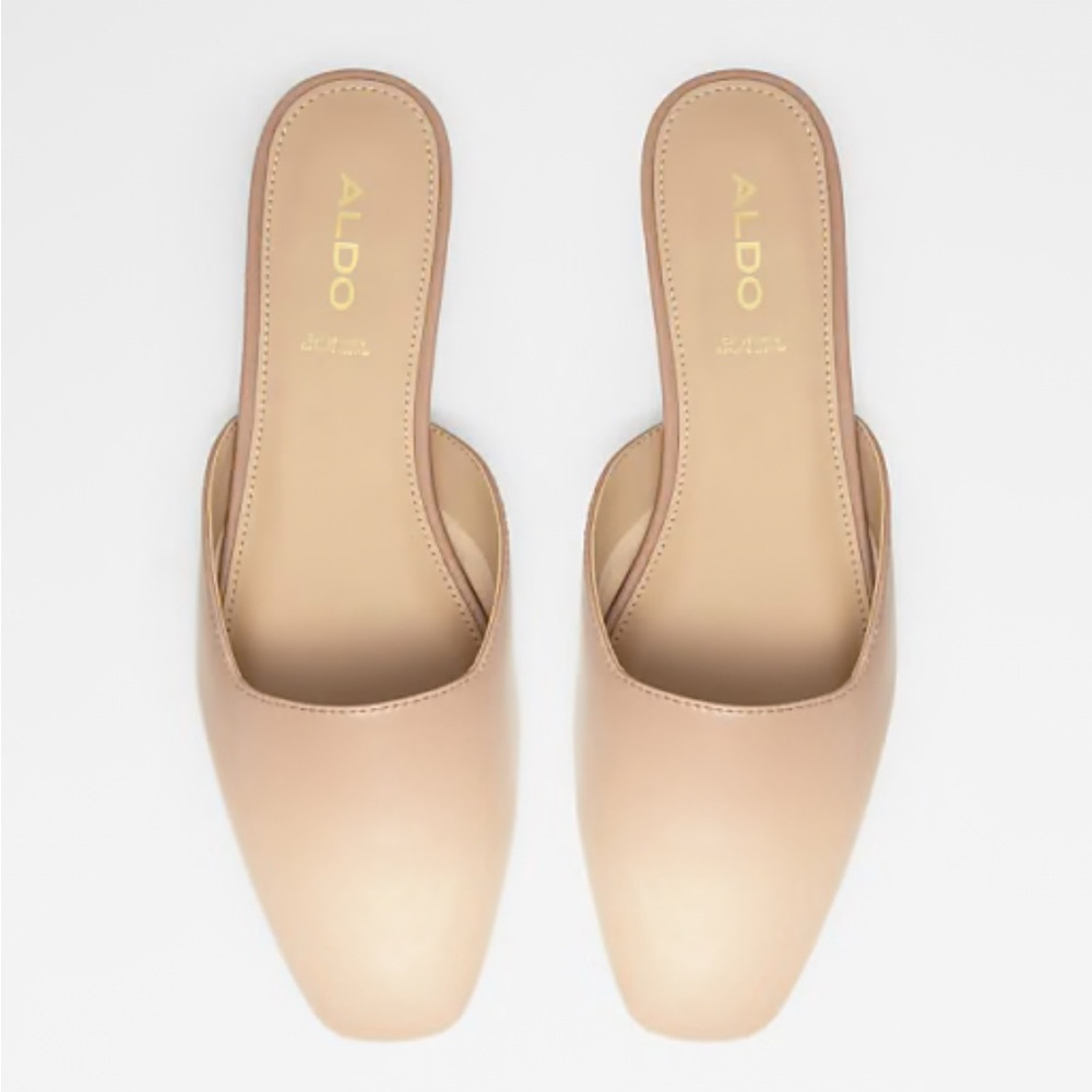 New Aldo Alyssa Mules in Bone Sie 8.5